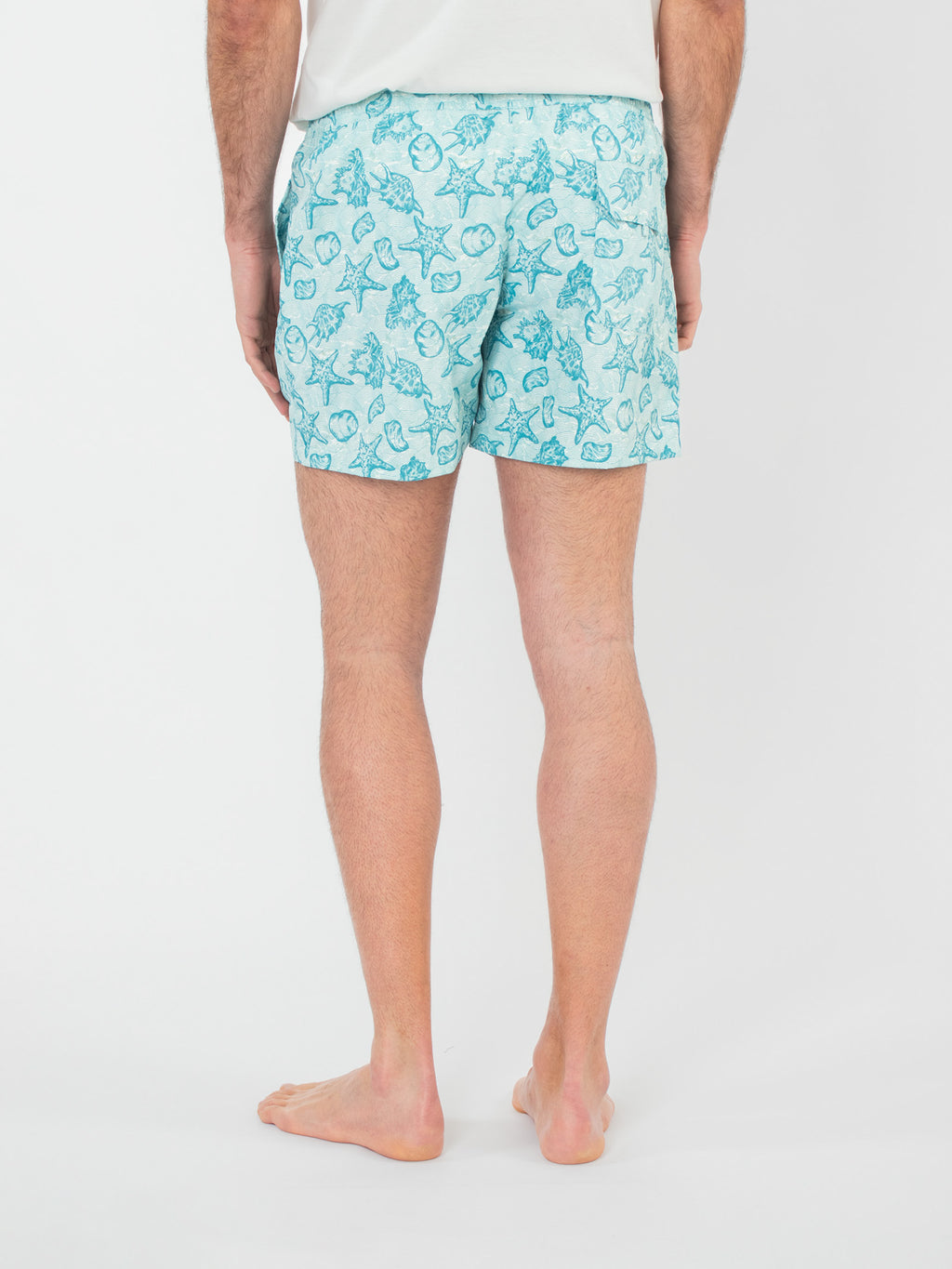 Ocean print swim shorts