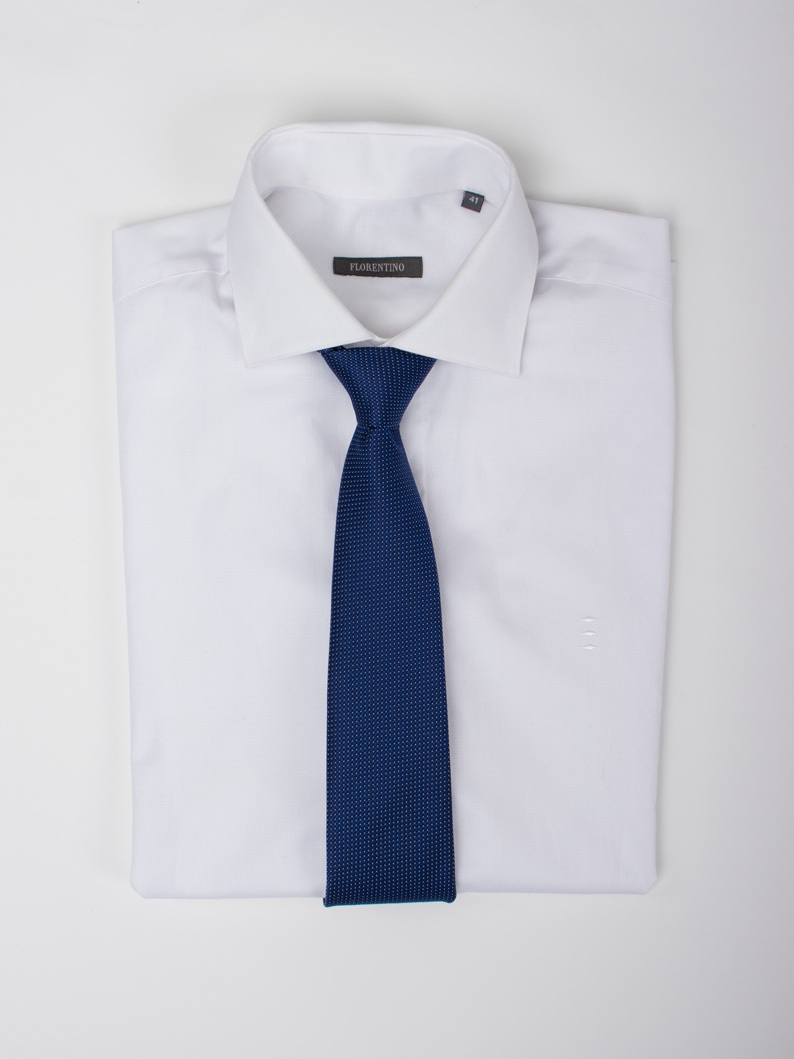 Bicolour evening tie