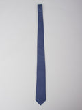 Silk tie with microprint