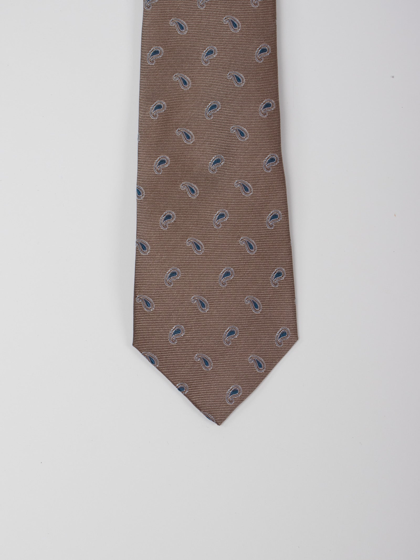 Silk paisley tie