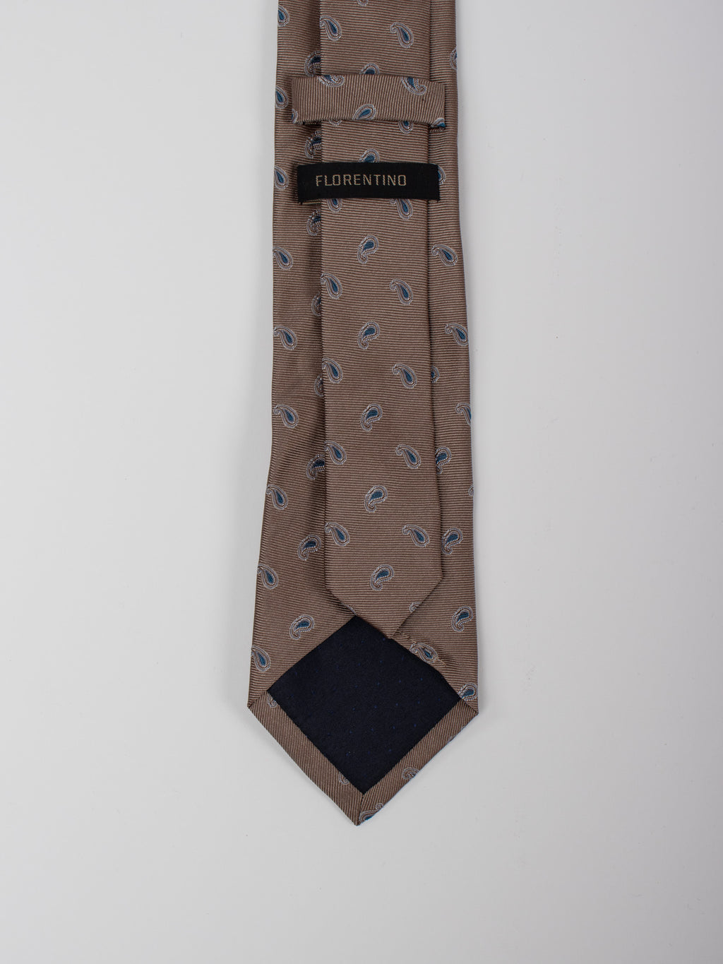Silk paisley tie