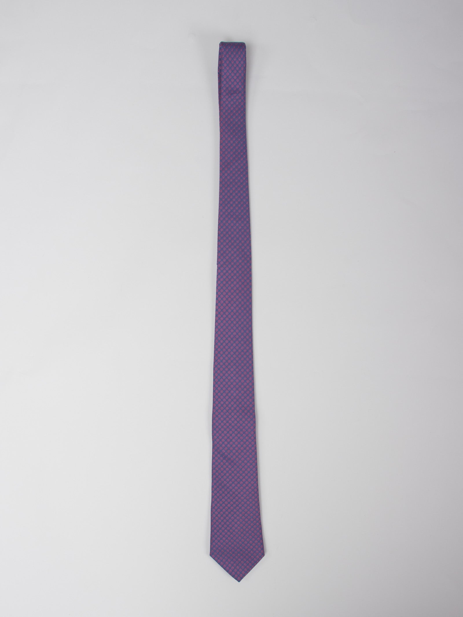 Silk floral tie