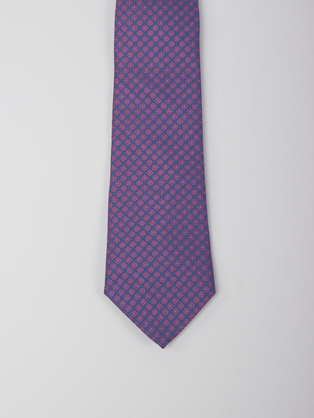 Silk floral tie