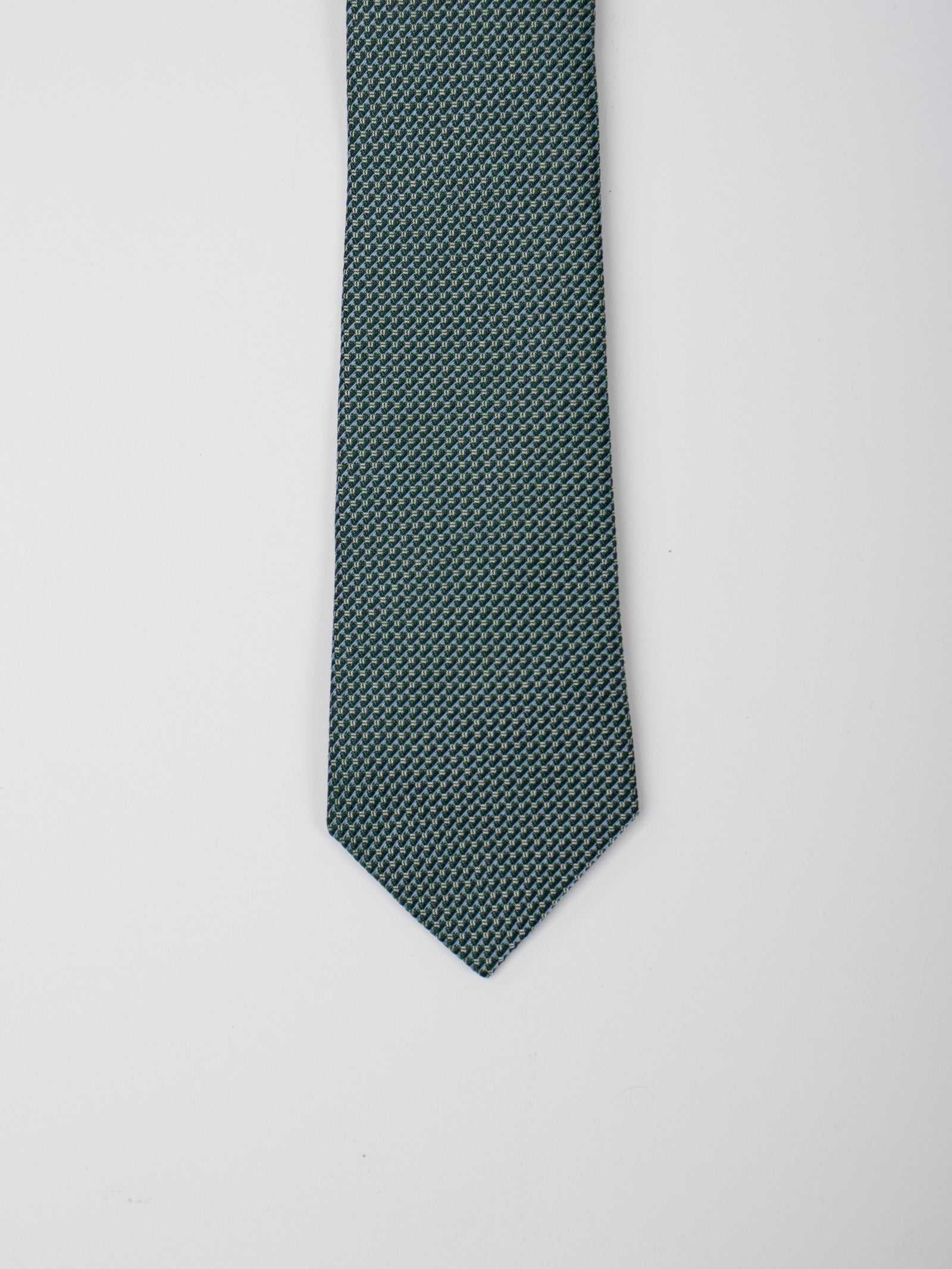 Textured Weave Silk Tie