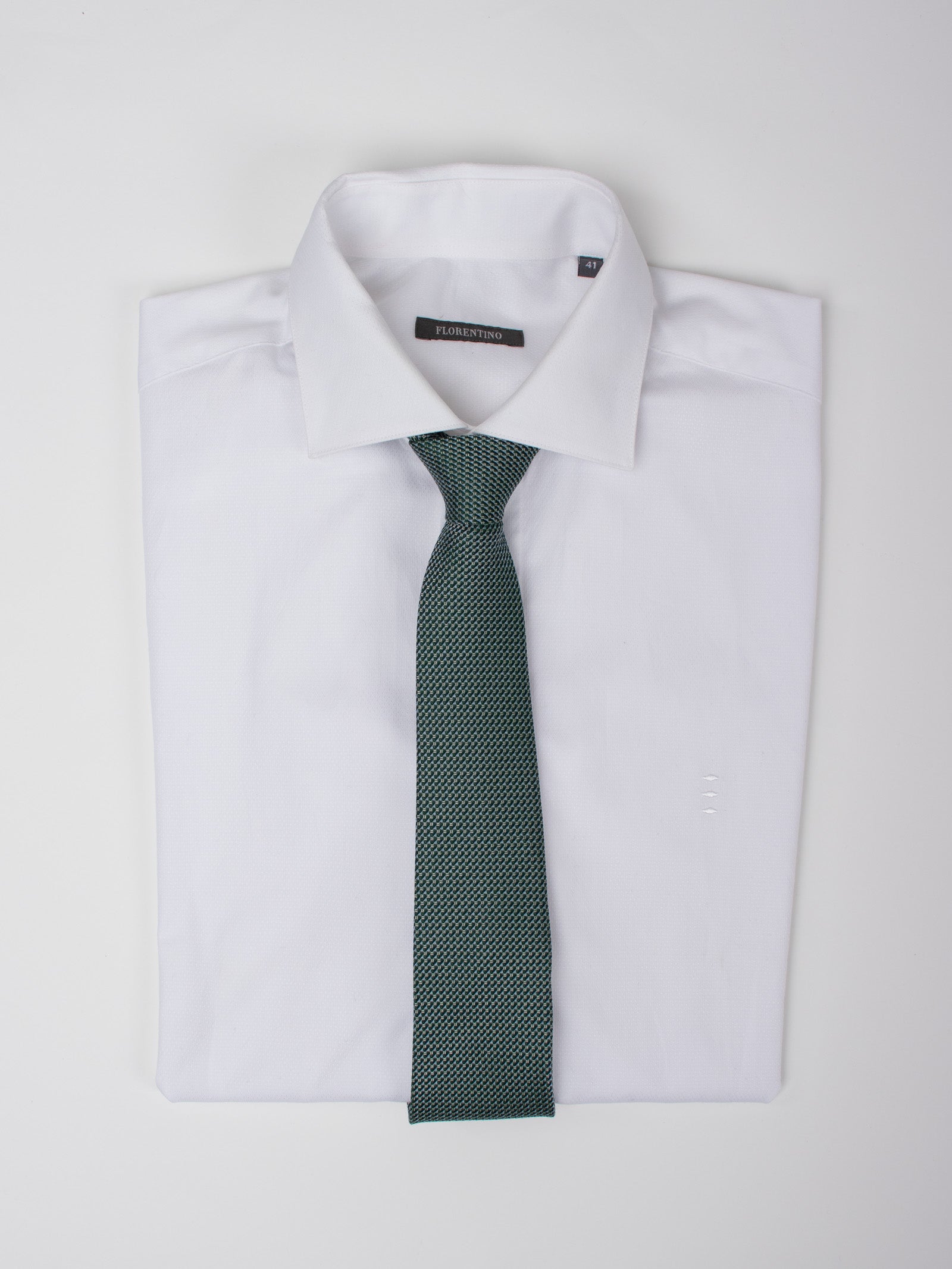 Textured Weave Silk Tie
