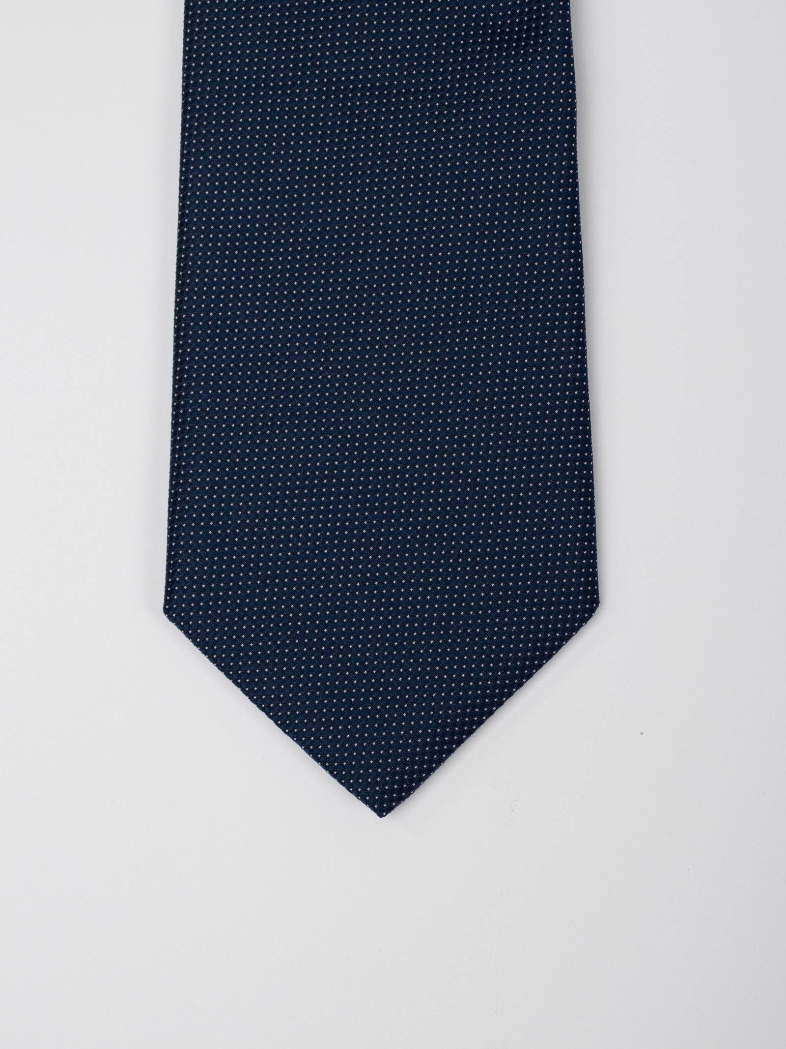 Bicolour structured evening tie