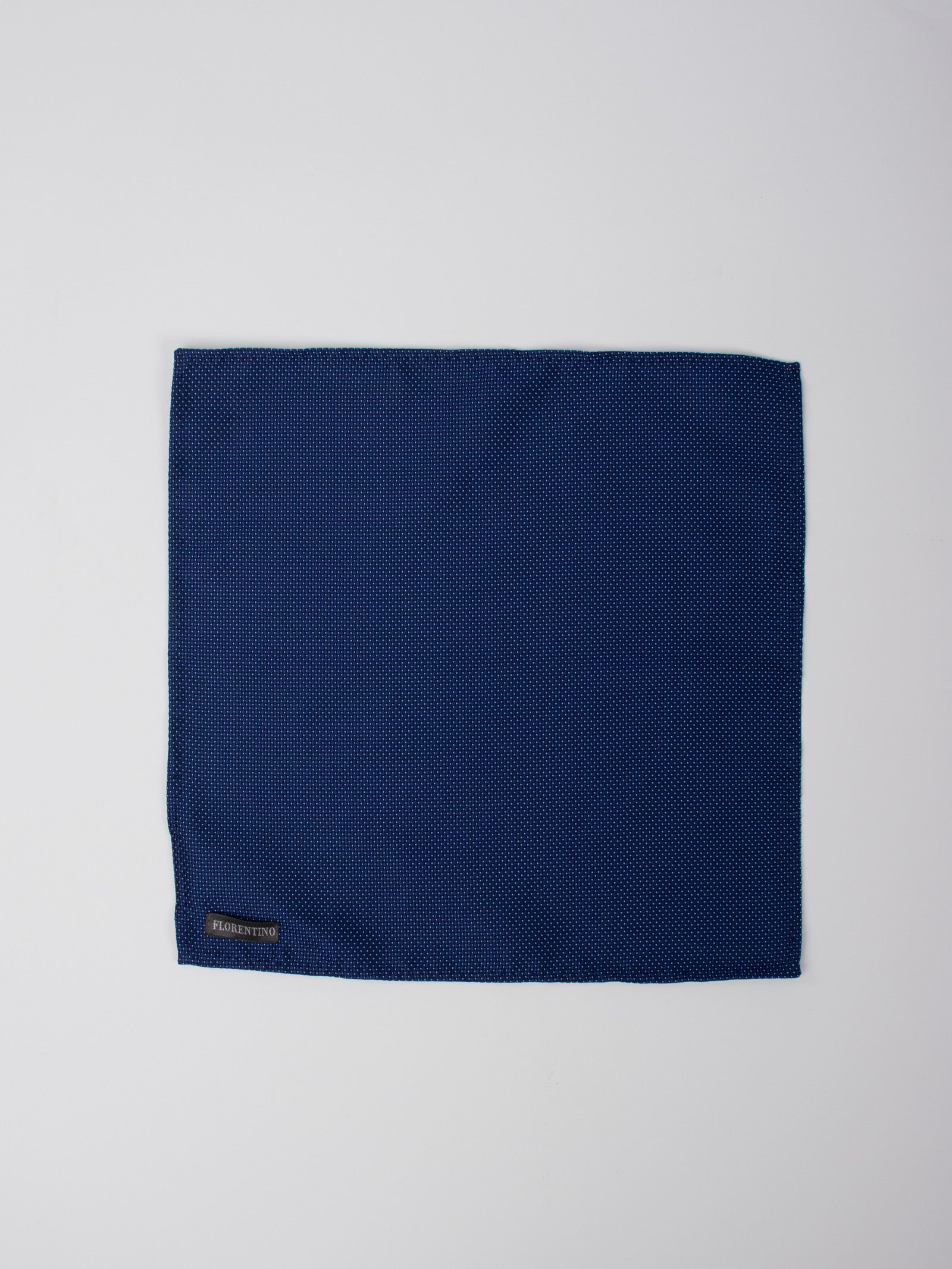 Bicolour structured evening pocket square
