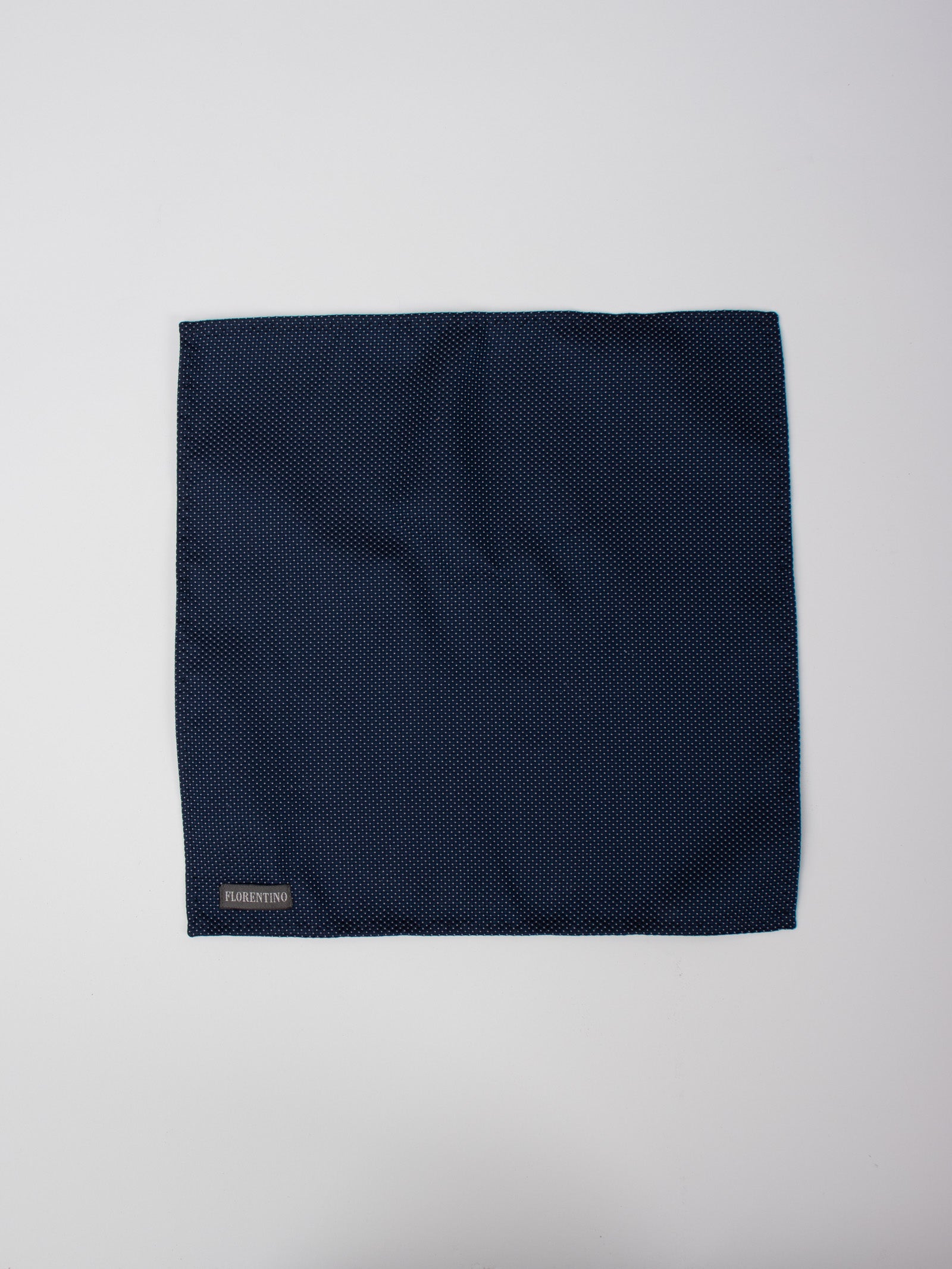 Bicolour structured evening pocket square