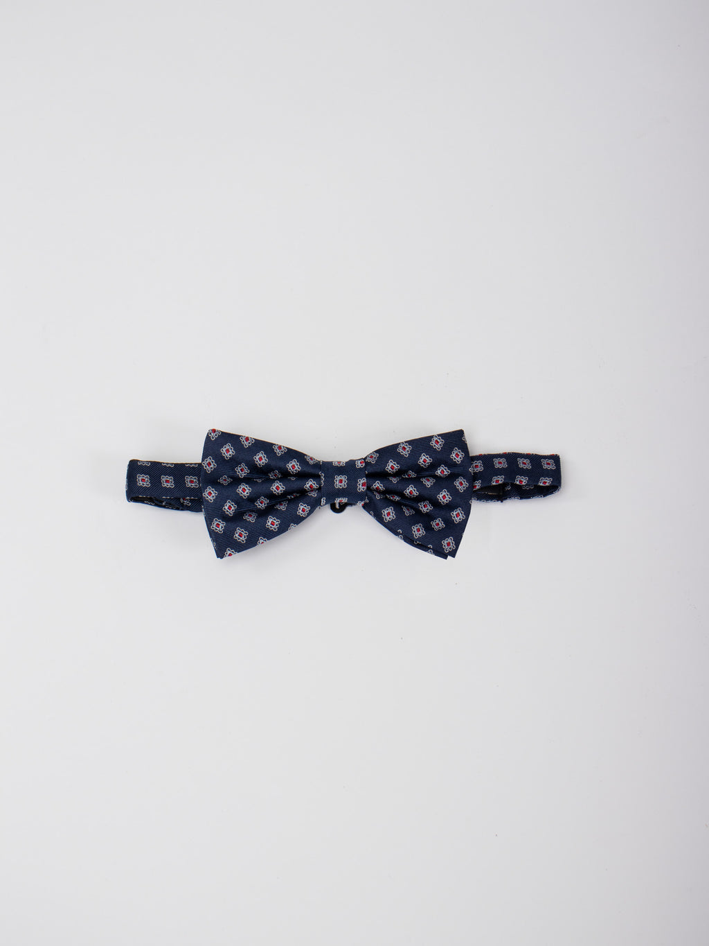 Silk geometric bow tie