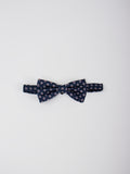 Silk geometric bow tie