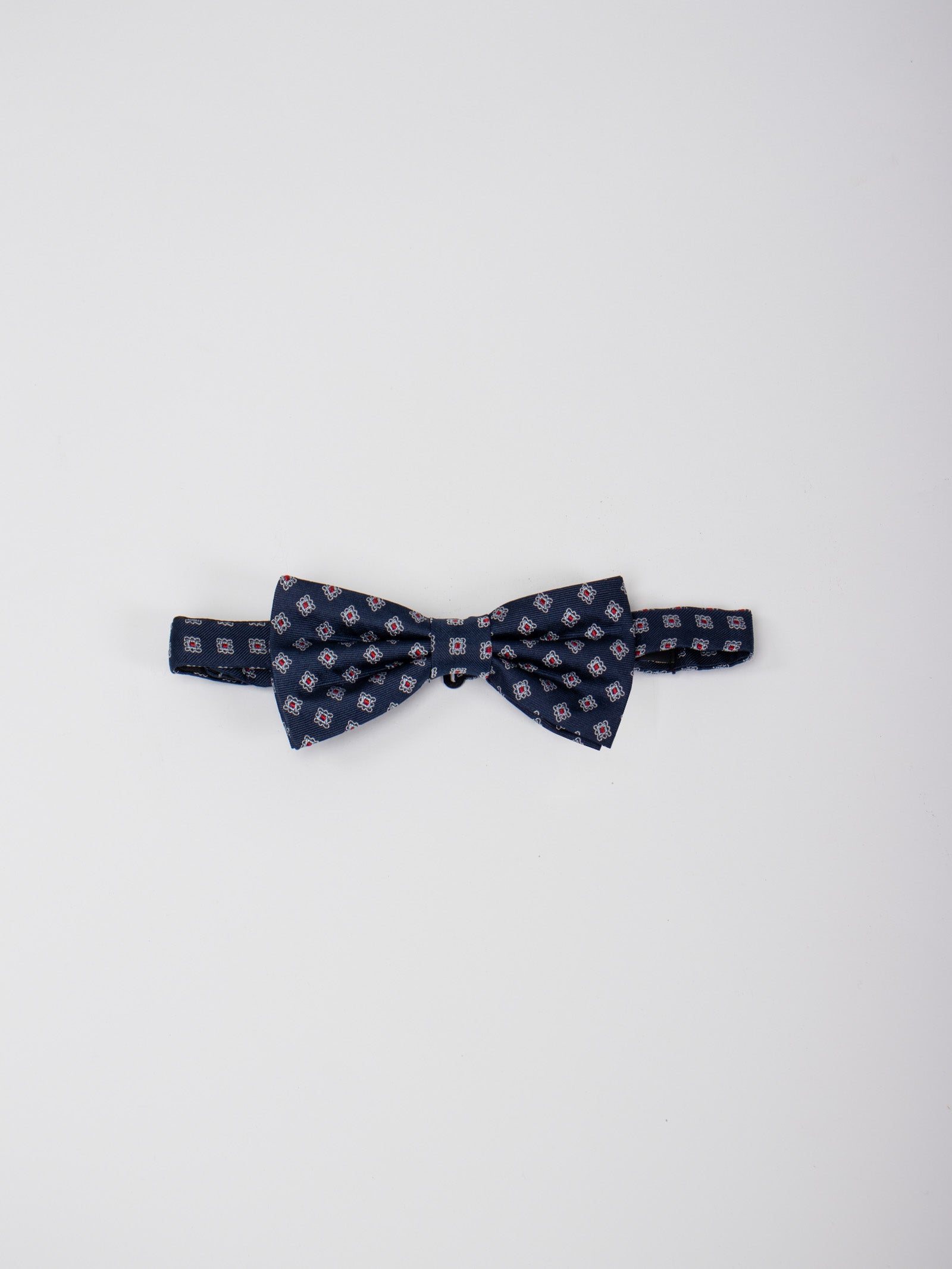 Silk geometric bow tie