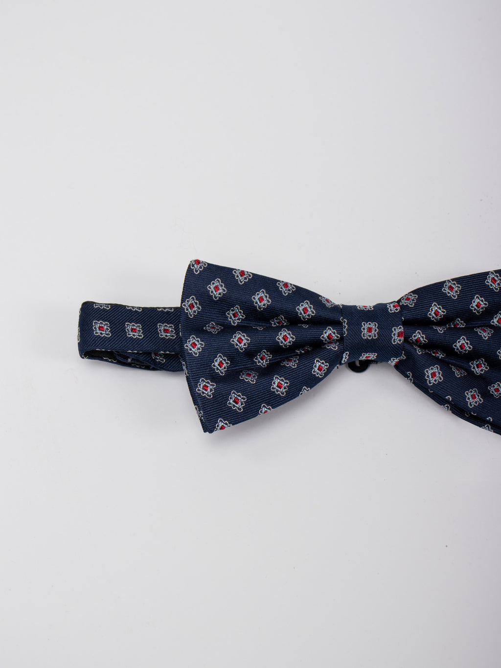 Silk geometric bow tie