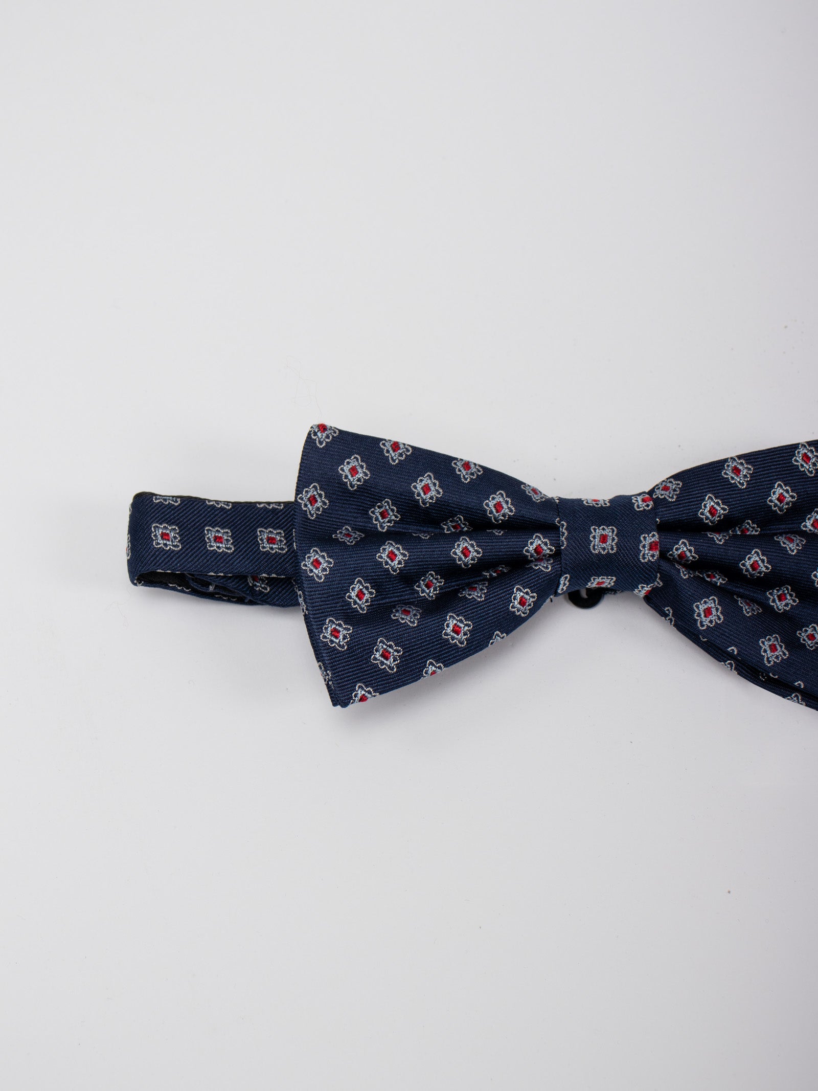 Silk geometric bow tie