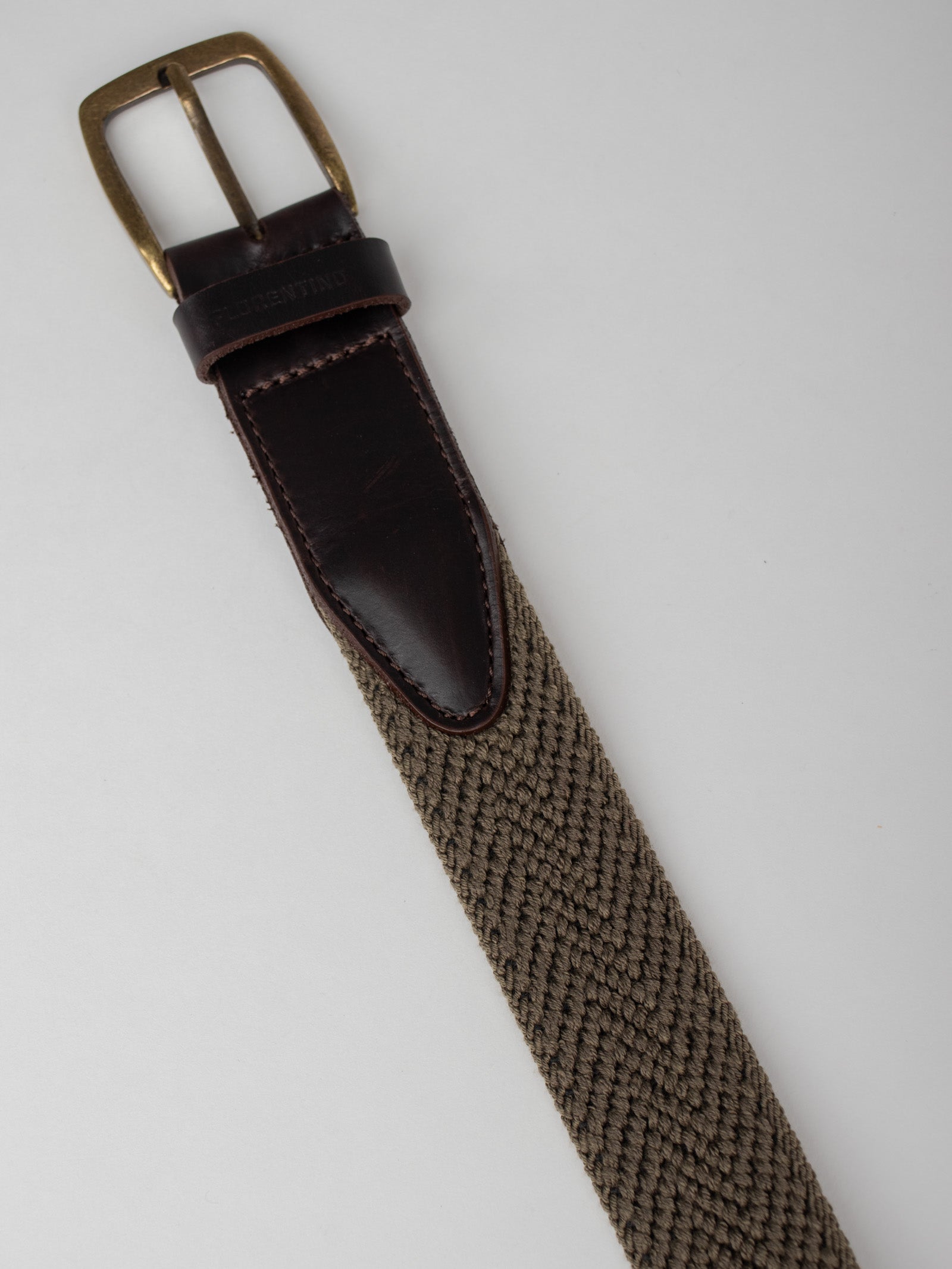 Elastic herringbone belt