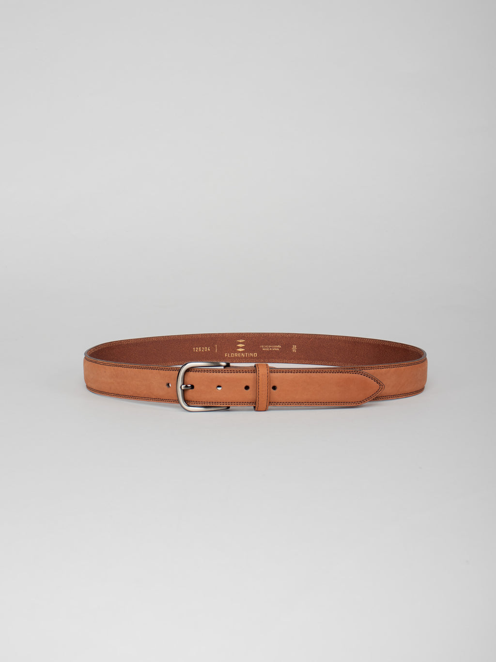 Leather belt