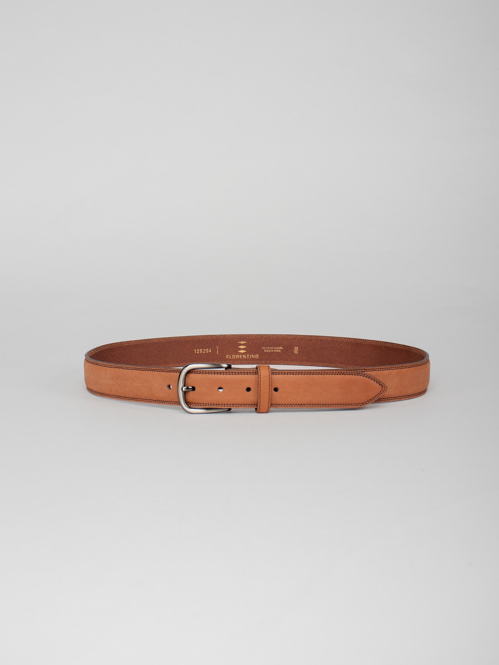 Leather belt