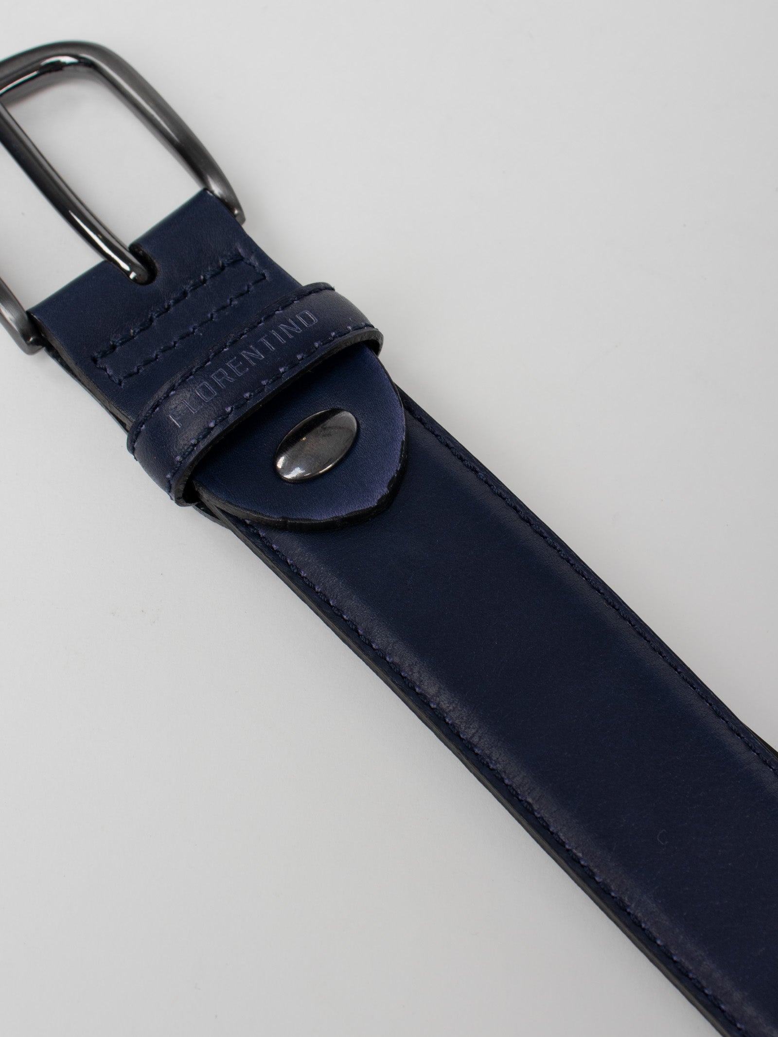 Leather belt
