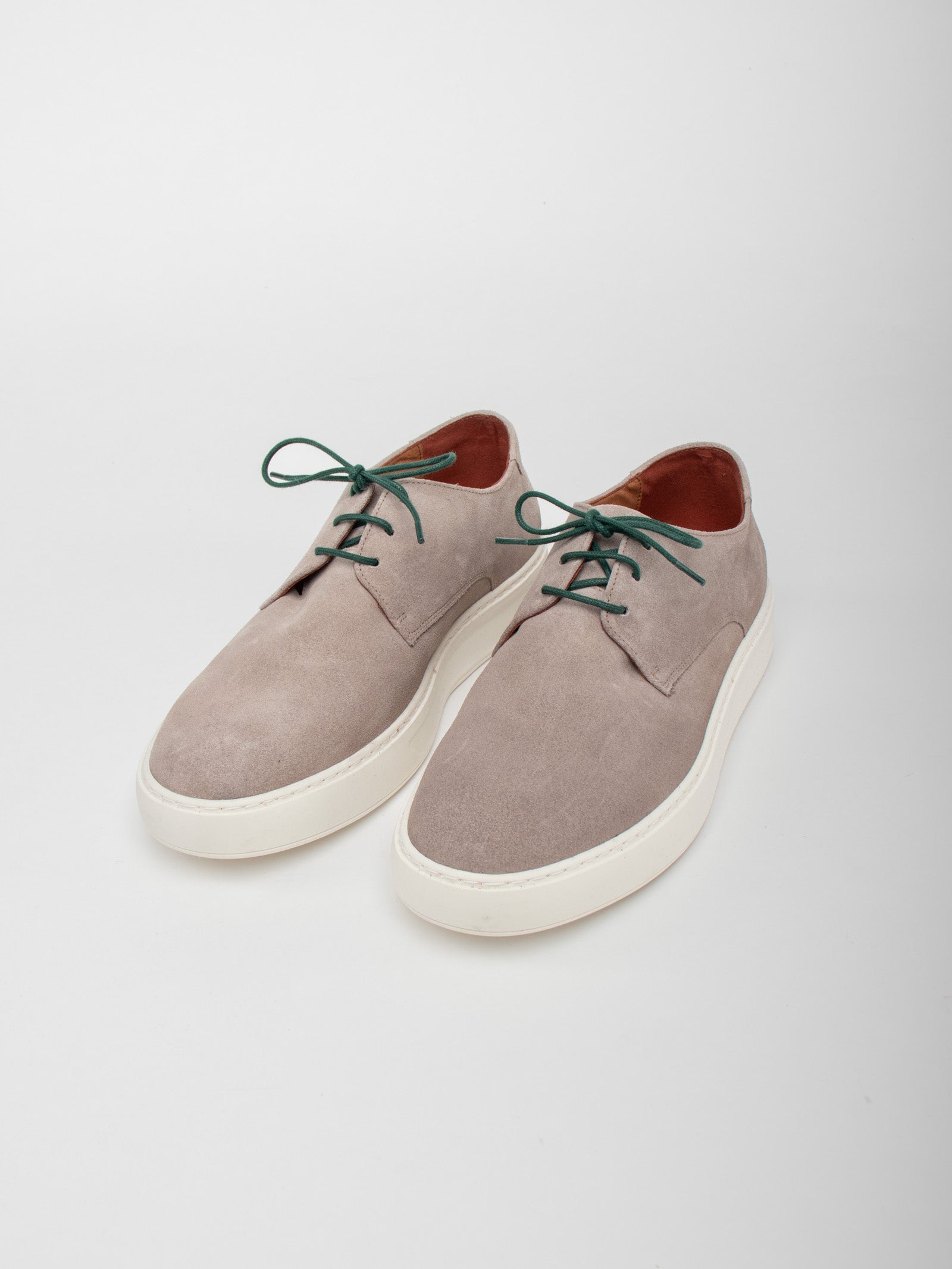 Leather derby shoes