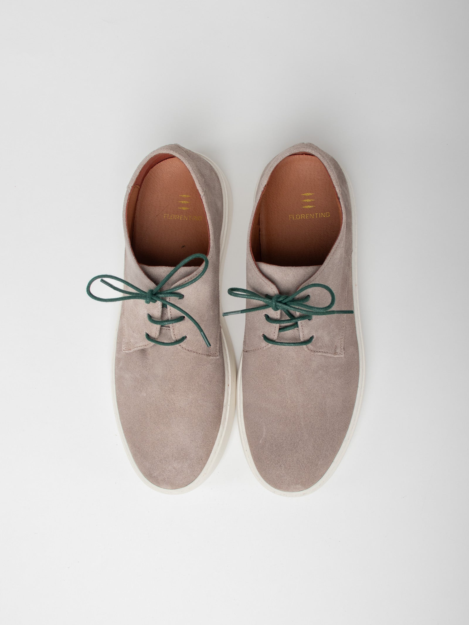 Leather derby shoes