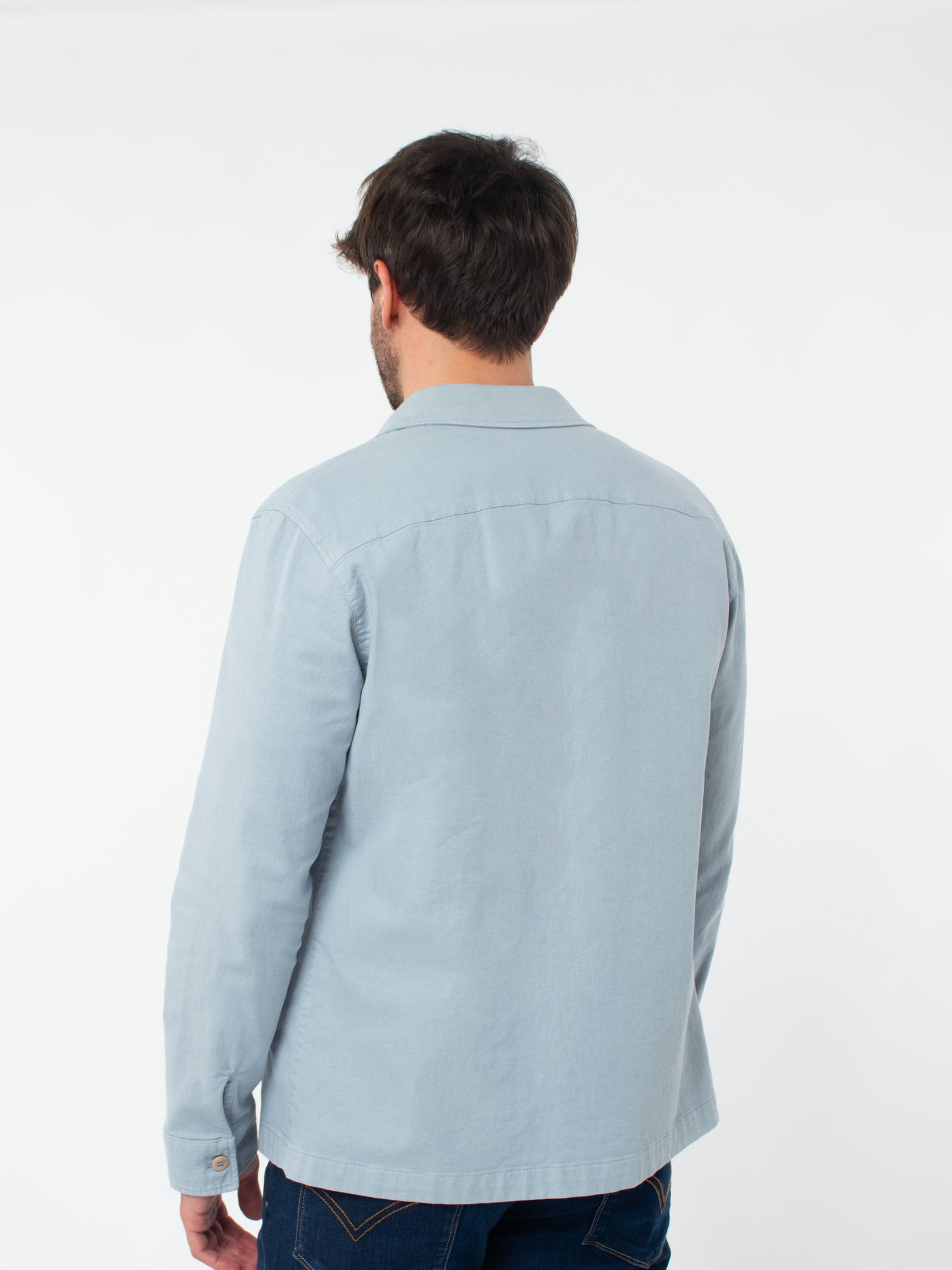 Twill overshirt
