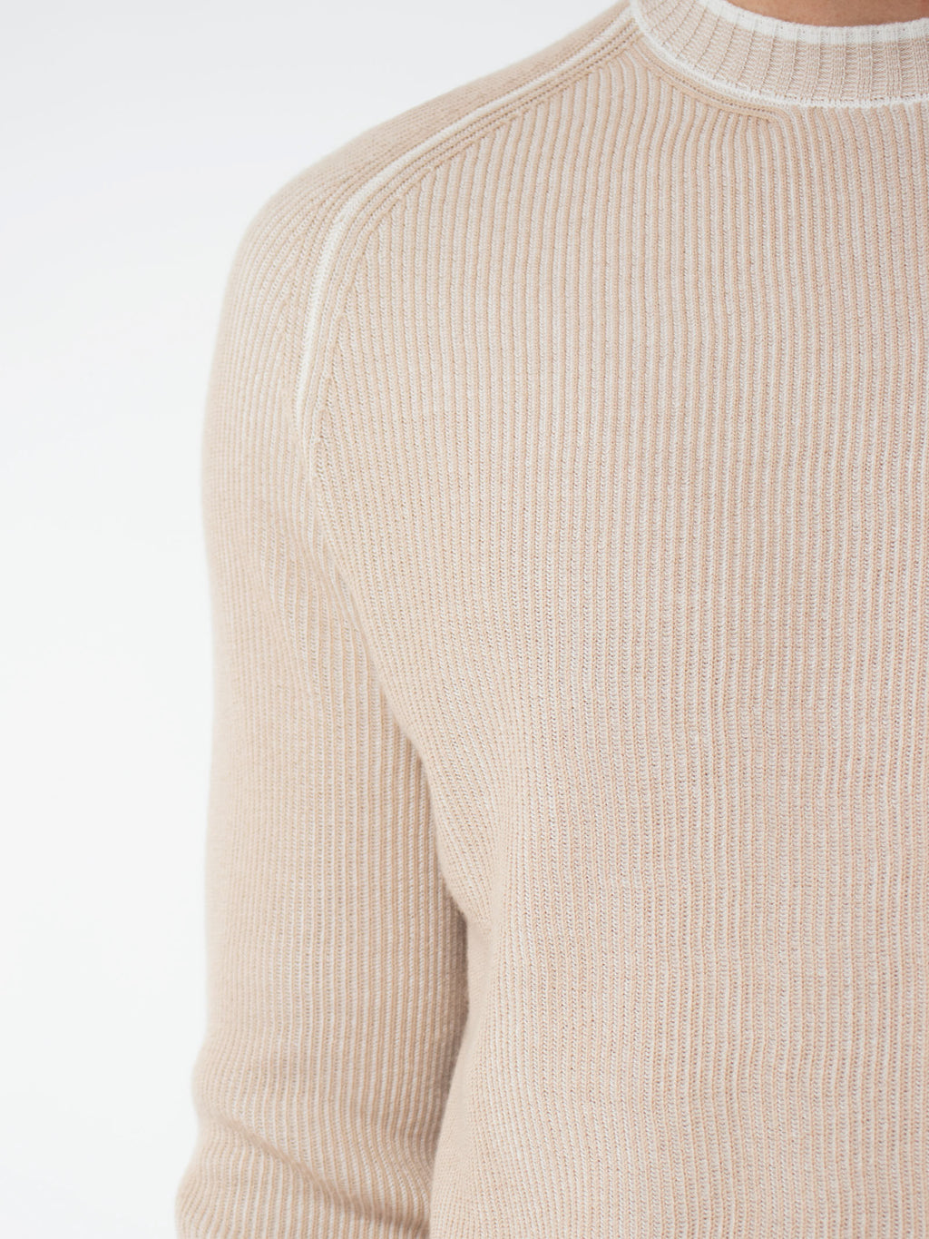 Structured-knit sweater