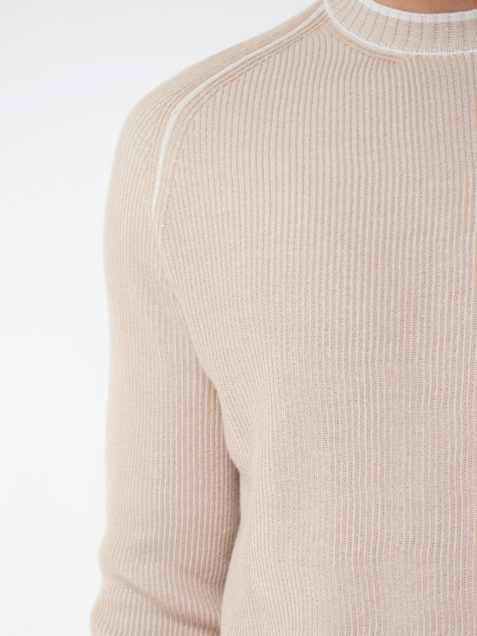Structured-knit sweater