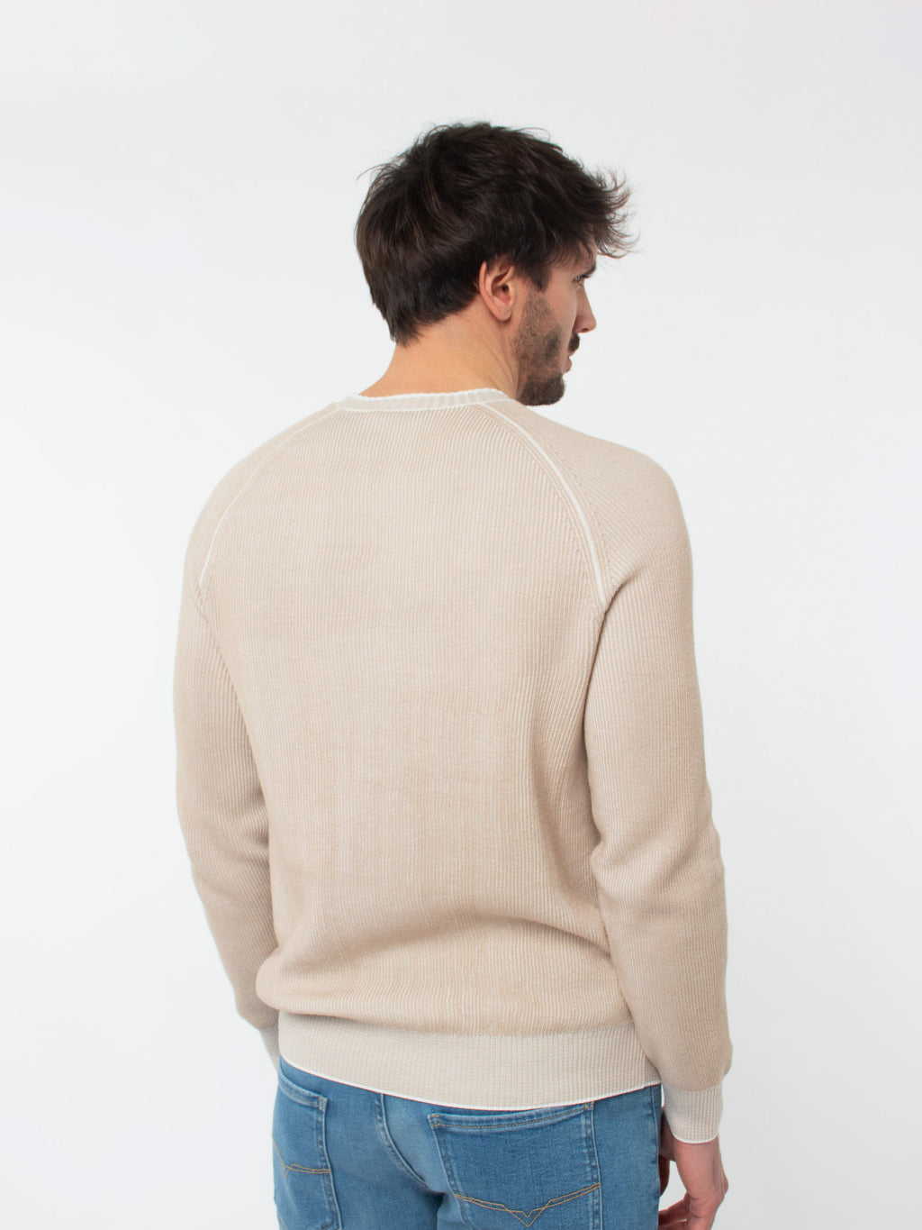 Structured-knit sweater