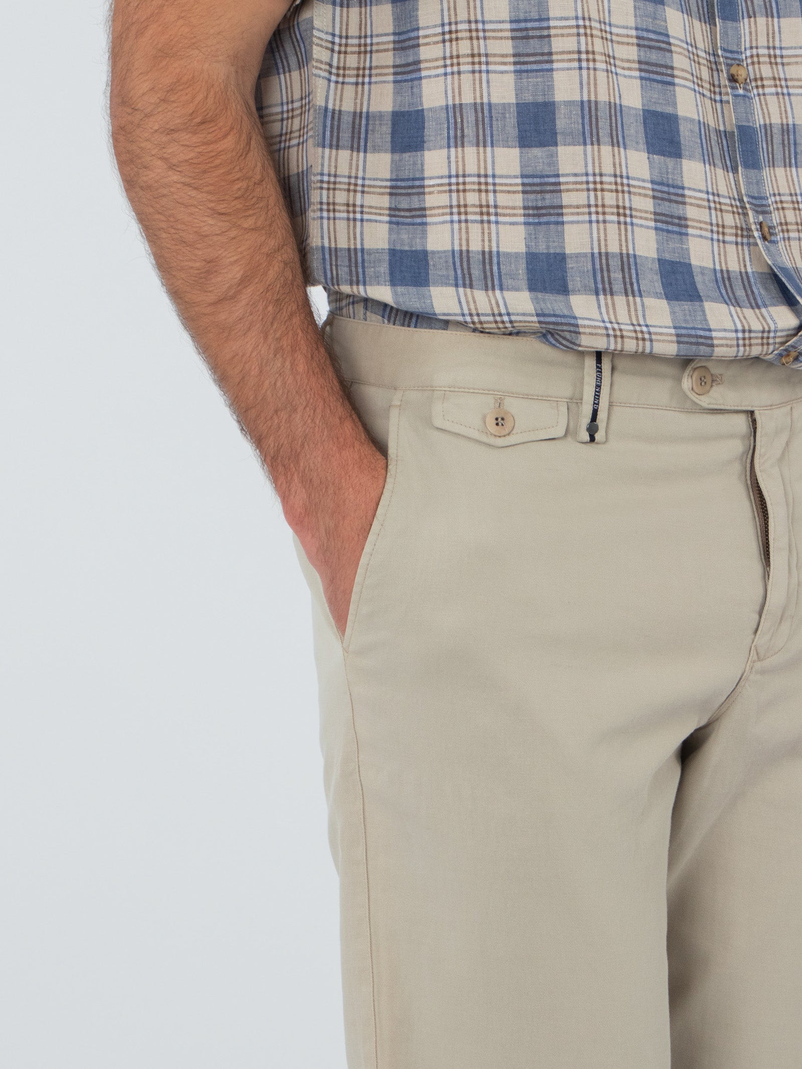 Regular fit chino trousers