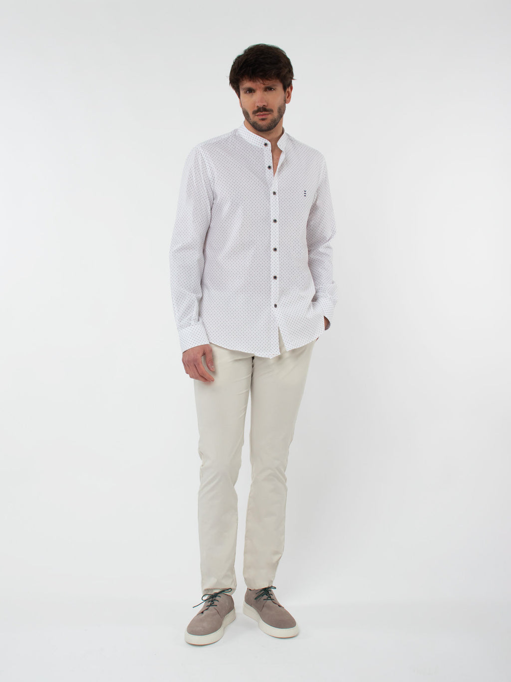 Slim fit chino trousers