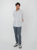 Camisa rayas slim fit