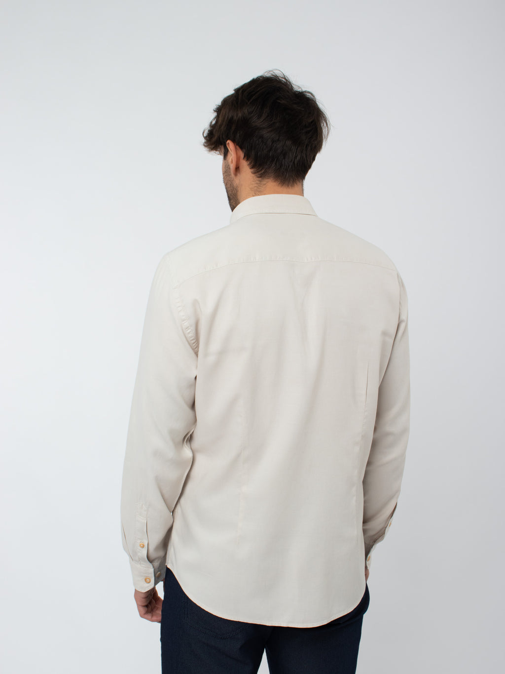Camisa tintada slim fit