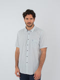 Geometric print shirt