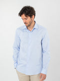 Regular fit micro-pattern shirt