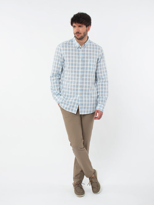 Slim fit check shirt