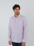 Camisa slim fit estampada