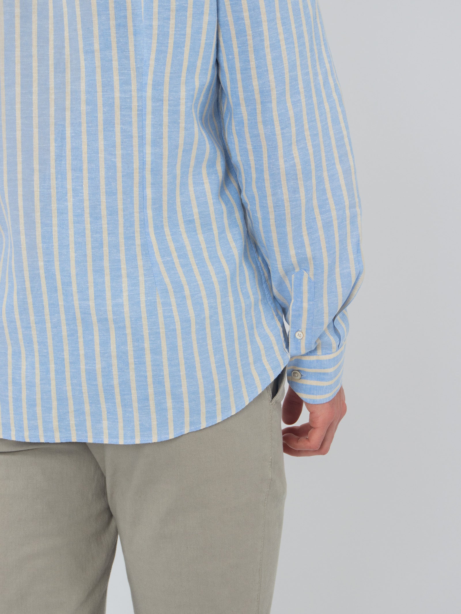 Striped slim fit shirt