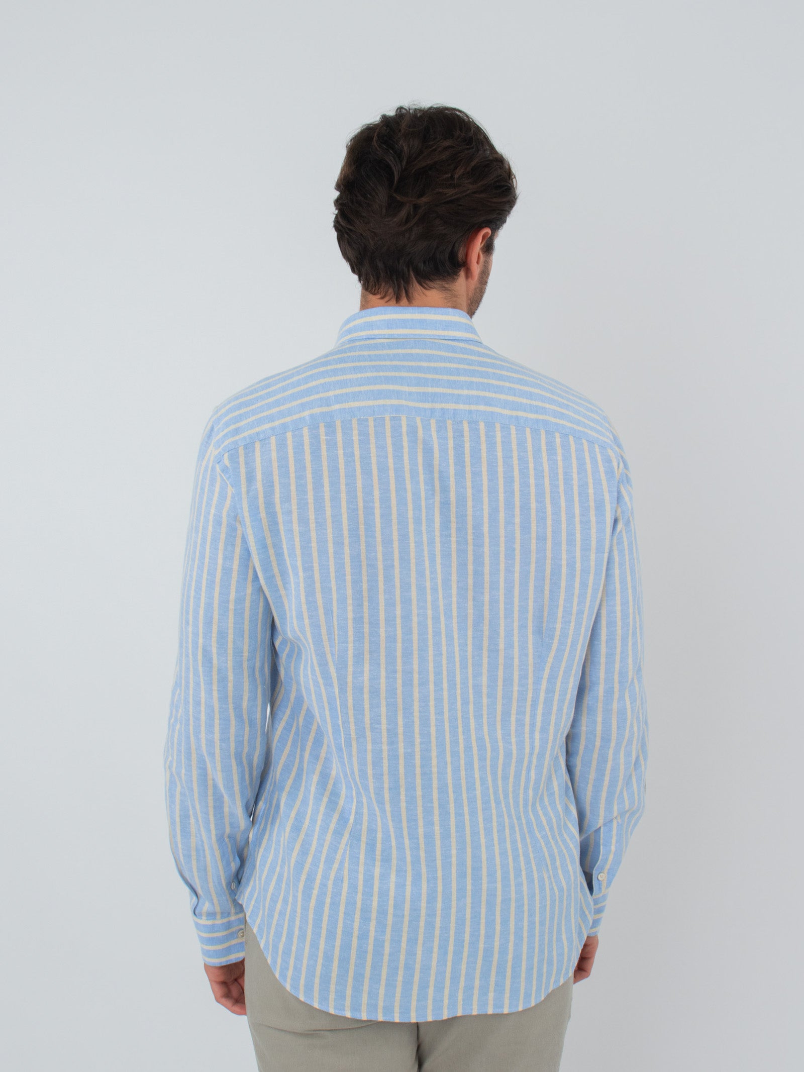 Striped slim fit shirt