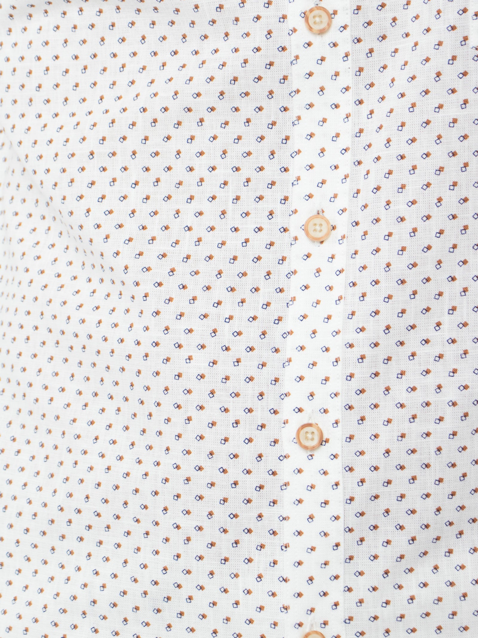 Regular fit shirt with micro-pattern
