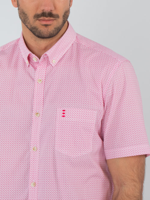 Printed short-sleeve shirt