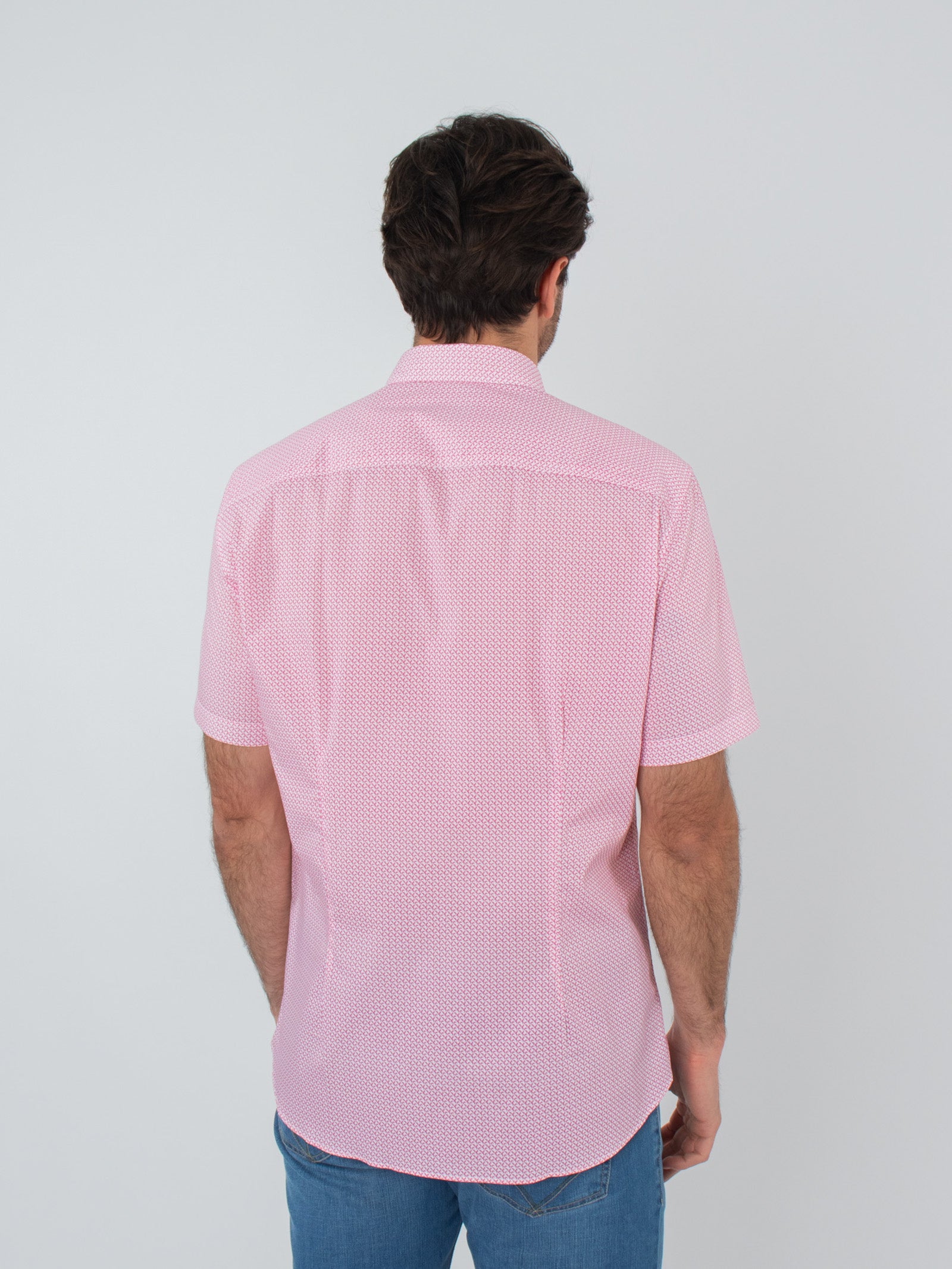 Printed short-sleeve shirt