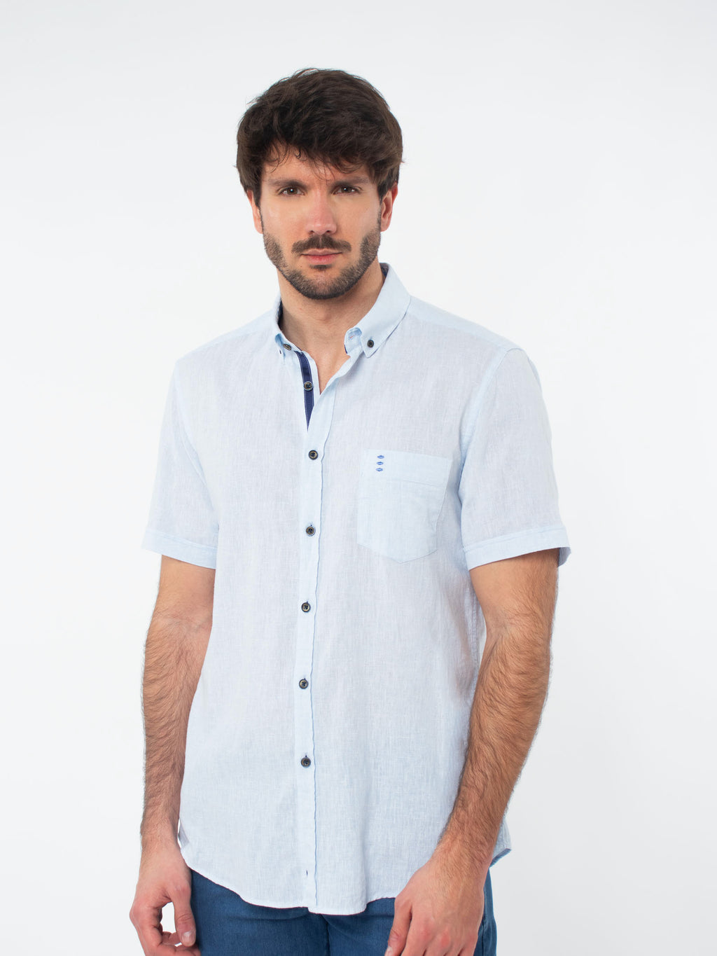 Regular fit dobby shirt