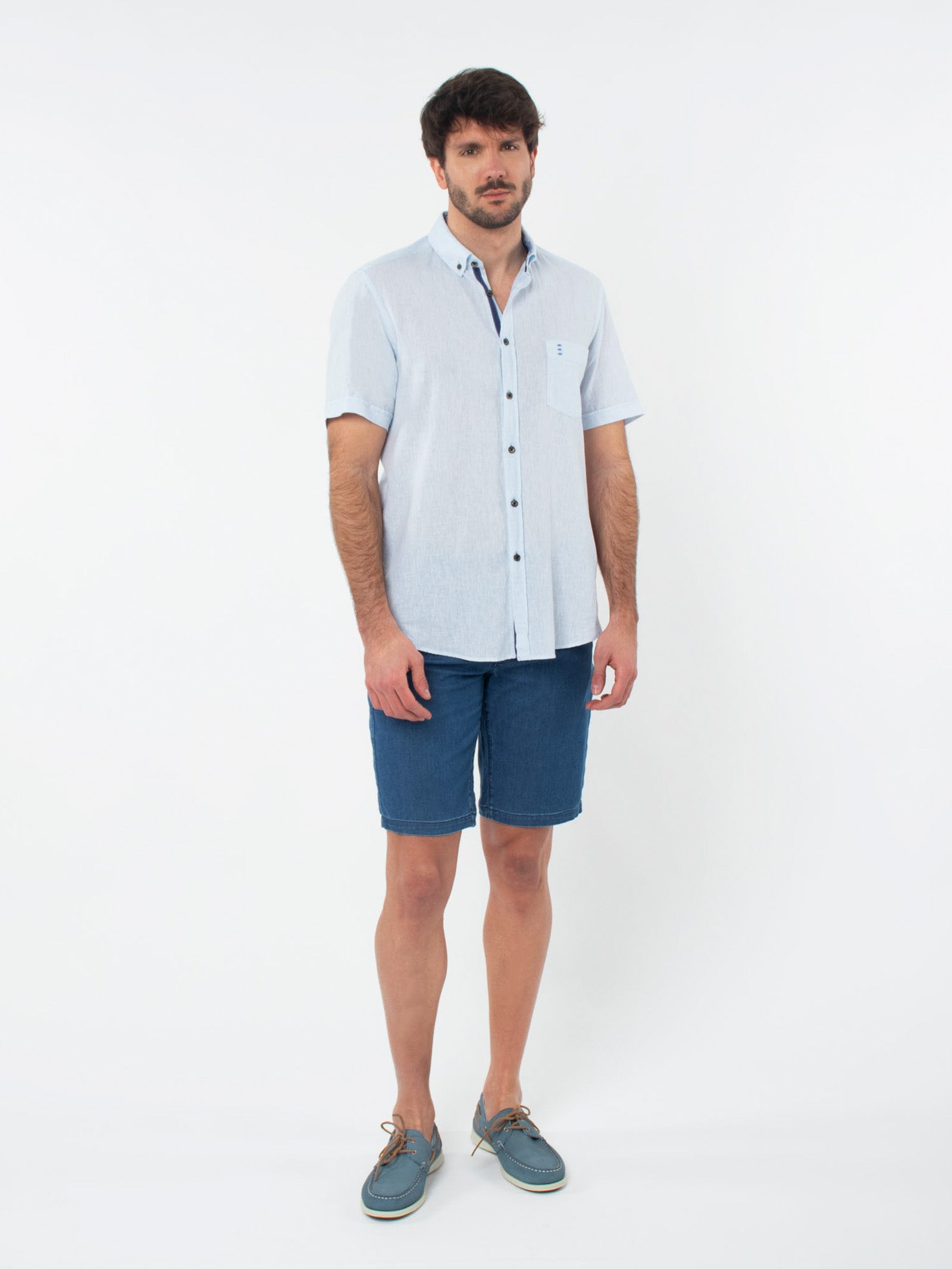 Regular fit dobby shirt