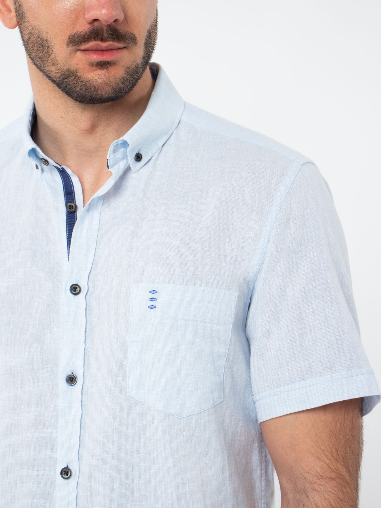 Regular fit dobby shirt