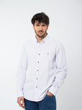 Slim fit shirt with contrast details
