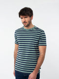 Two tone striped T-shirt