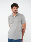 Jacquard polo shirt with details