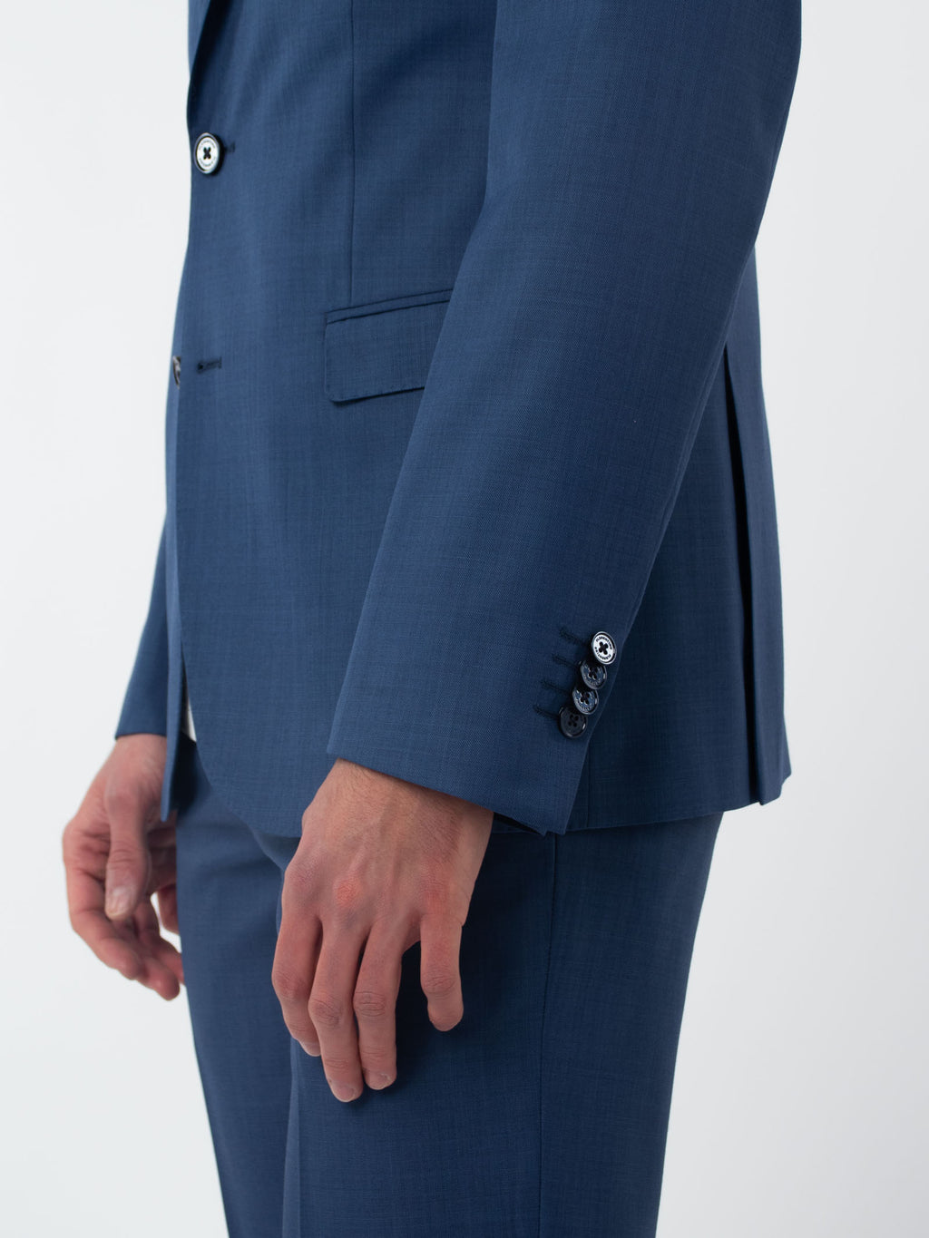 Traje microestuctura slim fit