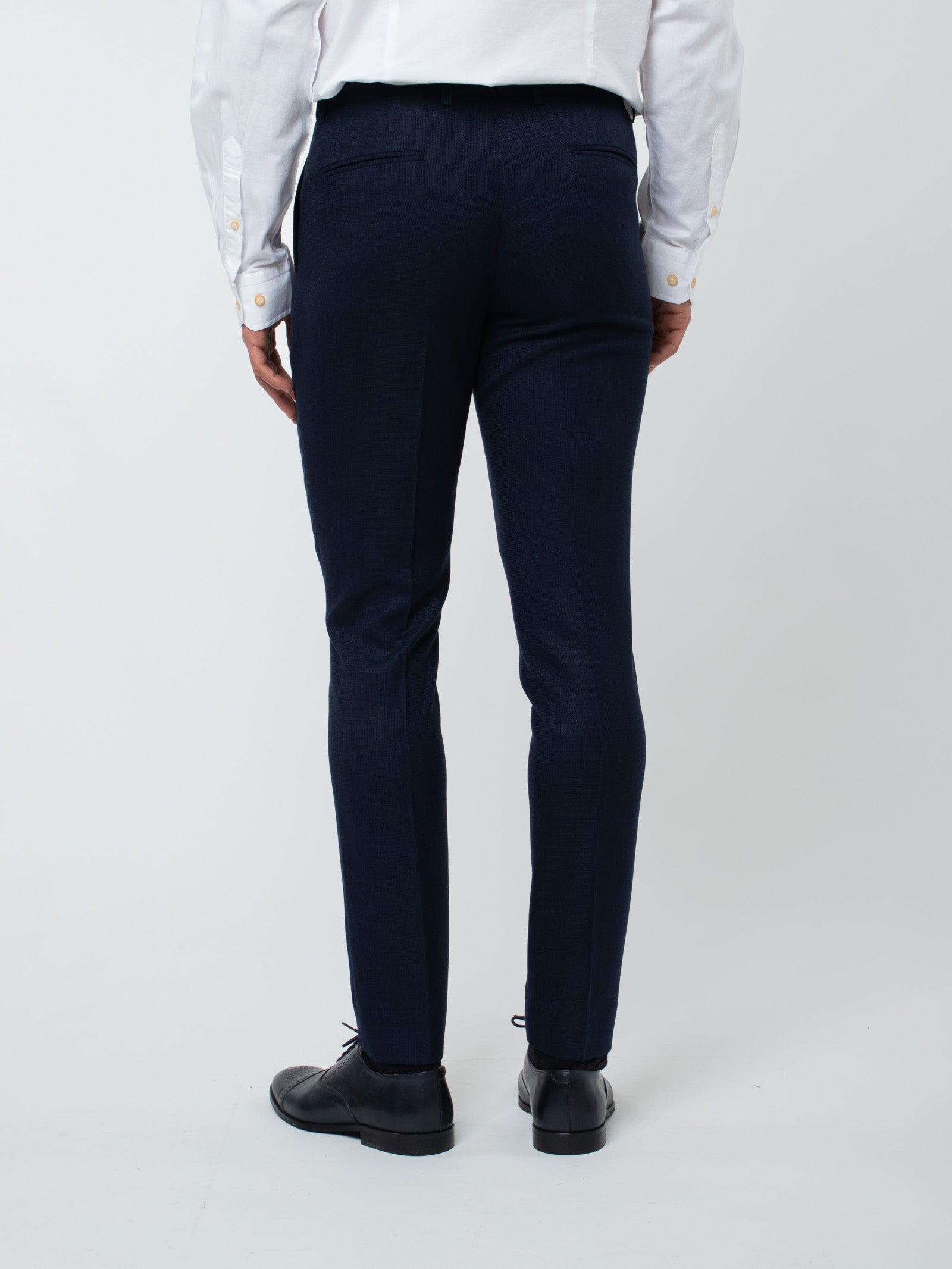 Traje super slim fit cuadrillé