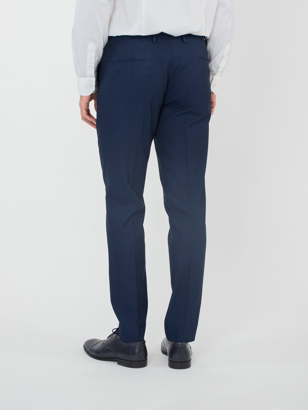 Super slim fit suit with micro-pattern