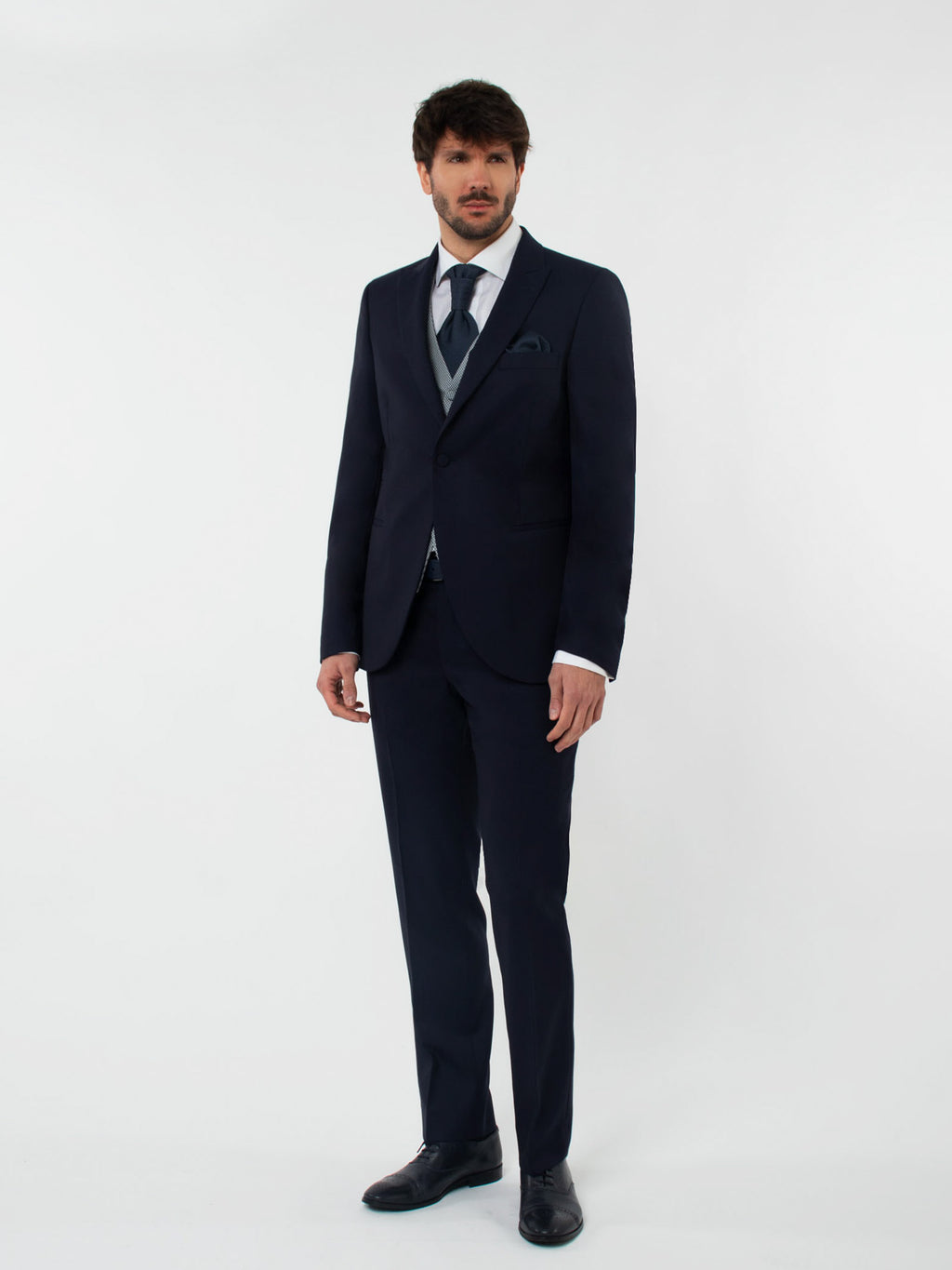 Traje de fiesta slim fit microdibujo